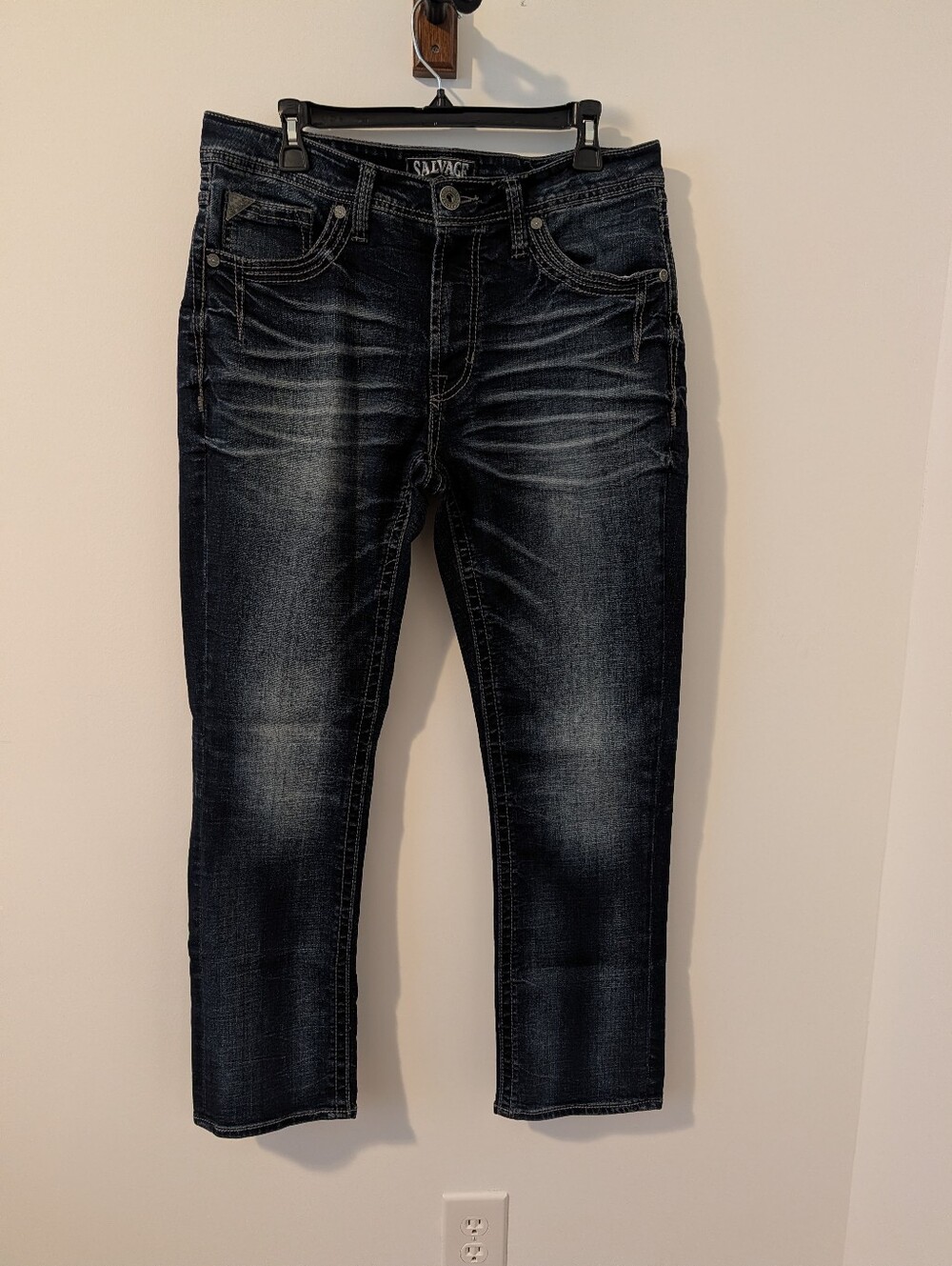 Salvage Havoc Jeans Dark Wash 34 Short
